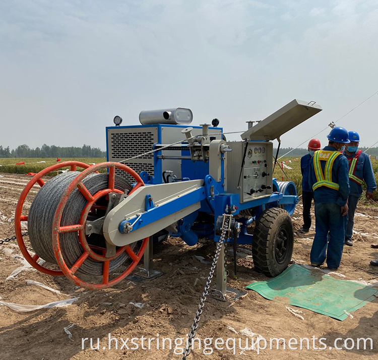 hydraulic puller tensioner stringing equipment